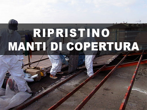 Ripristino manti di copertura